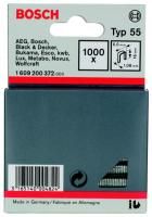 Скобы BOSCH 1609200372 тип 55 для степлера, 16 мм