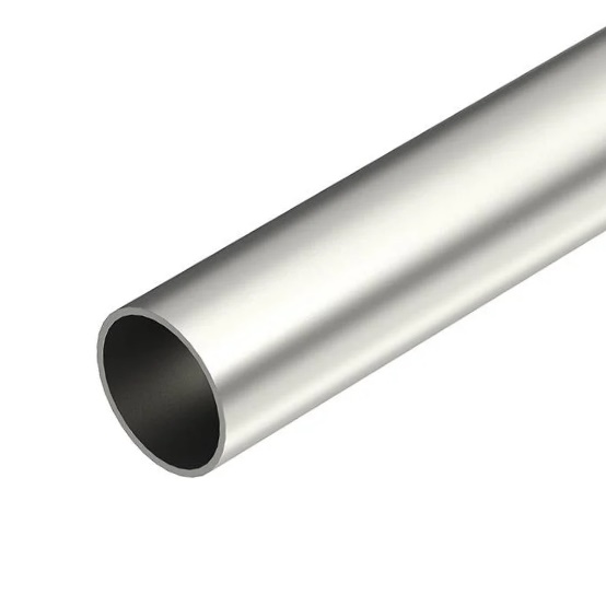 Трубы нержавеющие электросварные ЭСВ 12х1 матовая ASTM A554, длина 6 м, марка AISI 304 (08Х18Н10)