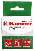 Скобы Hammerflex 215-004 для степлера, 10 мм