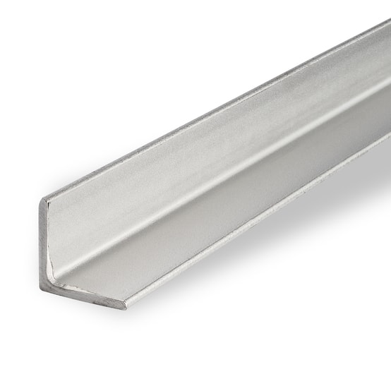 Уголок нержавеющий никельсодержащий 100х10, длина 6 м, марка AISI 304 (08Х18Н10)