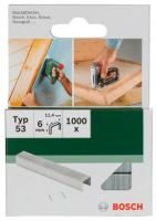 Скобы BOSCH 2609255819 тип 53 для степлера, 6 мм