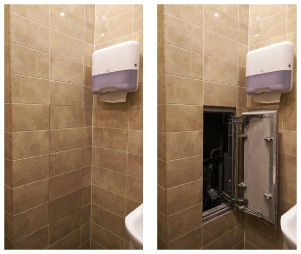 Купить Ревизионный люк Слава 30х60 настенный под плитку ПК Хаммер в Екатринбурге тел: 8-343-270-60-96.