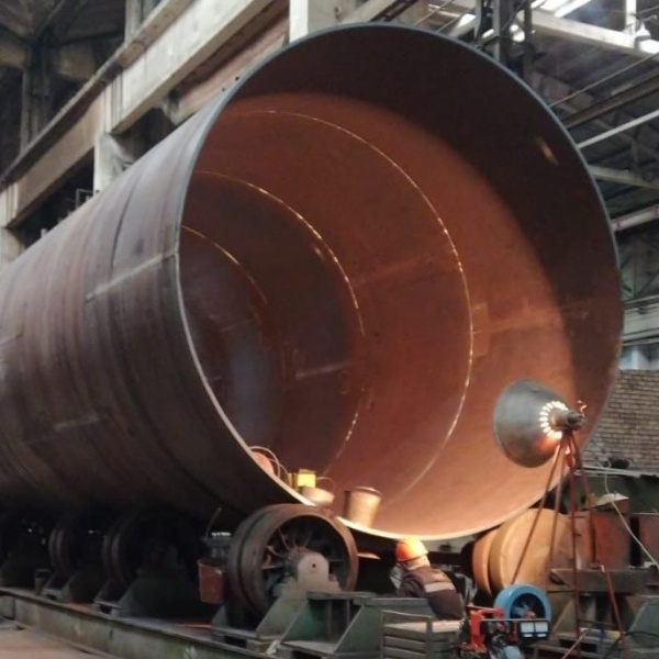 Обечайка 5000-6000мм толщина (40-60мм) 09Г2С с разделкой газом (Rz500)