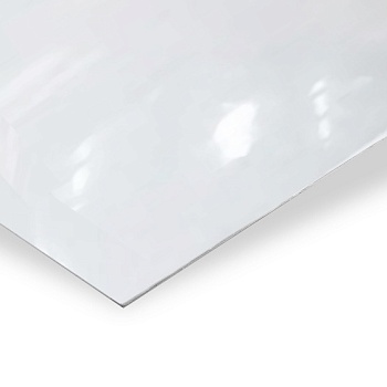 Лист нержавеющий х/к холоднокатаный 0.5х1000 BA+PI (зеркальный), марка AISI 304 (08Х18Н10)