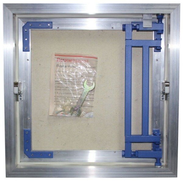 Купить Ревизионный люк AL-КR 40/40 настенный под плитку Lyuker в Екатринбурге тел: 8-343-270-60-96.